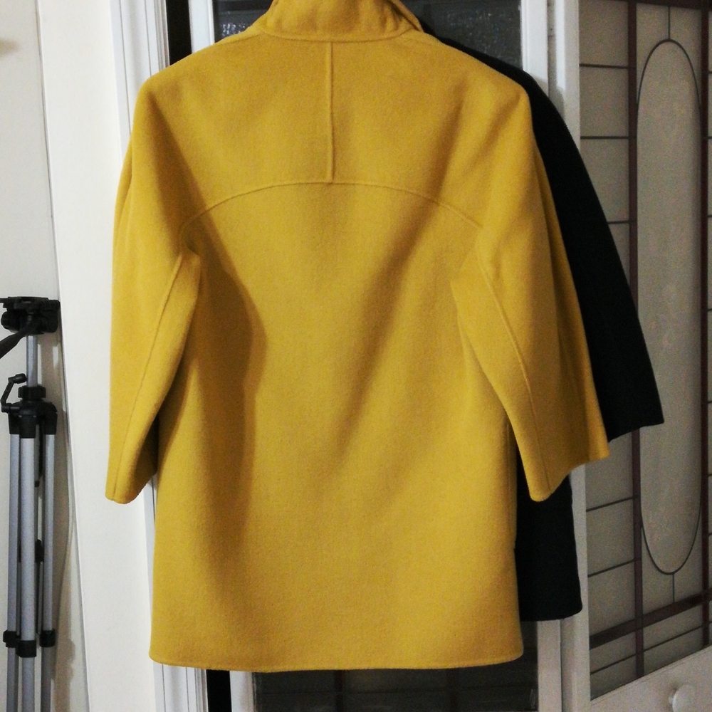 Wool Cocoon Coat - image 2